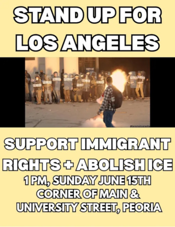 Stand Up For Los Angeles protest - Sunday June 15th